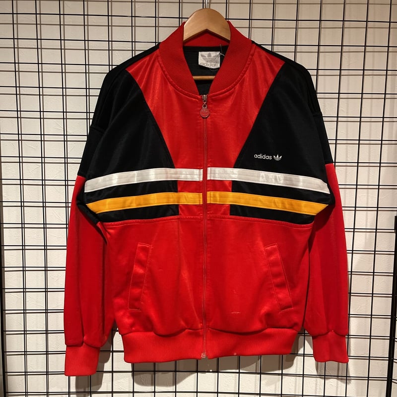 adidas アディダス 80s トレフォイル トラックジャケット | 古着屋Quest adidas アディダス 80s トレフォイル トラックジャケット | 古着屋Quest