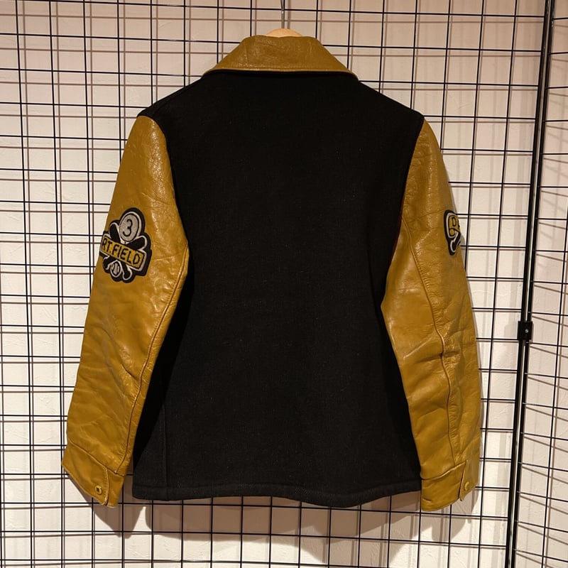 70s カナダ製 袖レザー スタジャン レディース | 古着屋Quest 70s カナダ製 袖レザー スタジャン レディース | 古着屋Quest