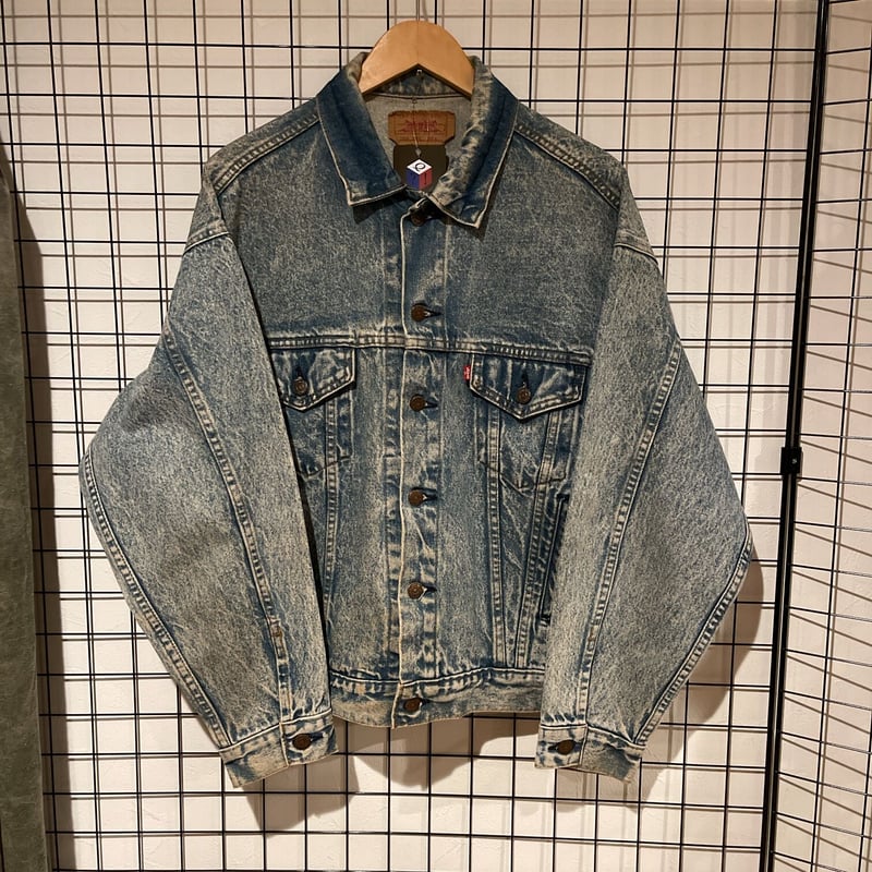 Levi's 80s 70507-0219 リーバイス デニムジャケット ケミカル