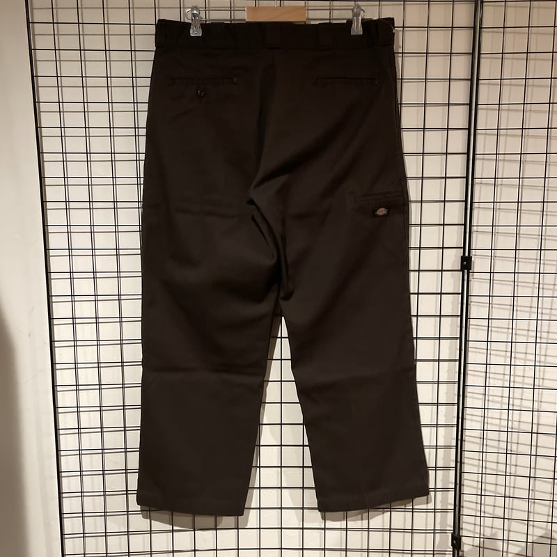 Dickies ディッキーズ ダブルニー ワークパンツ ダークブラウン D062 W38 | ...