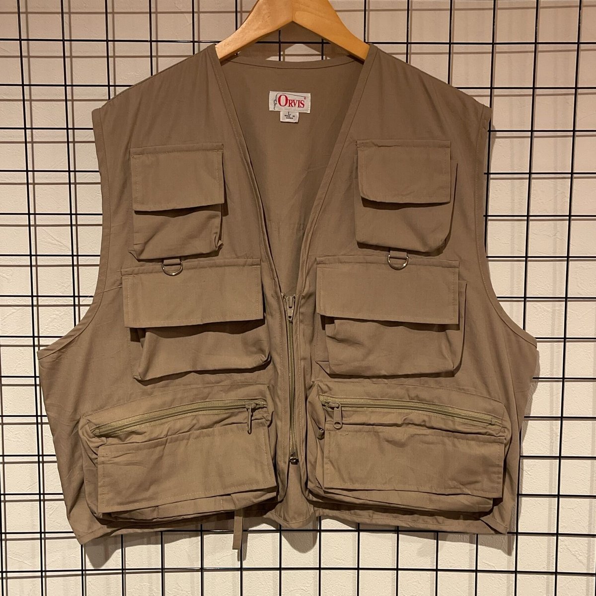 ビンテージ 80s フィッシングベスト Orvis オービス