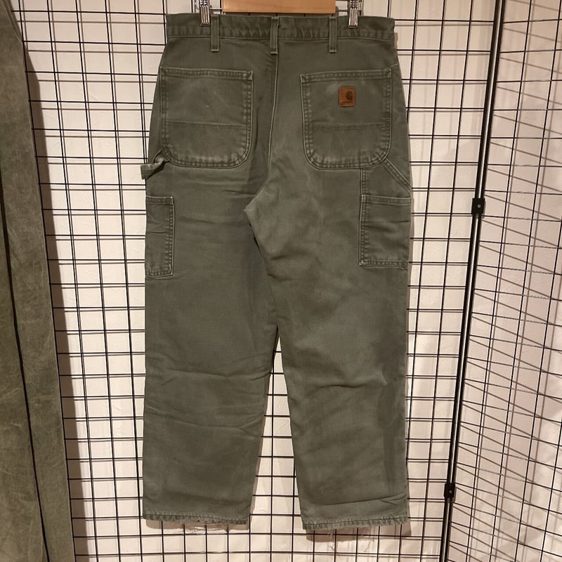 Carhartt カーハート メキシコ製 裏地チェック柄 ペインターパンツ ...