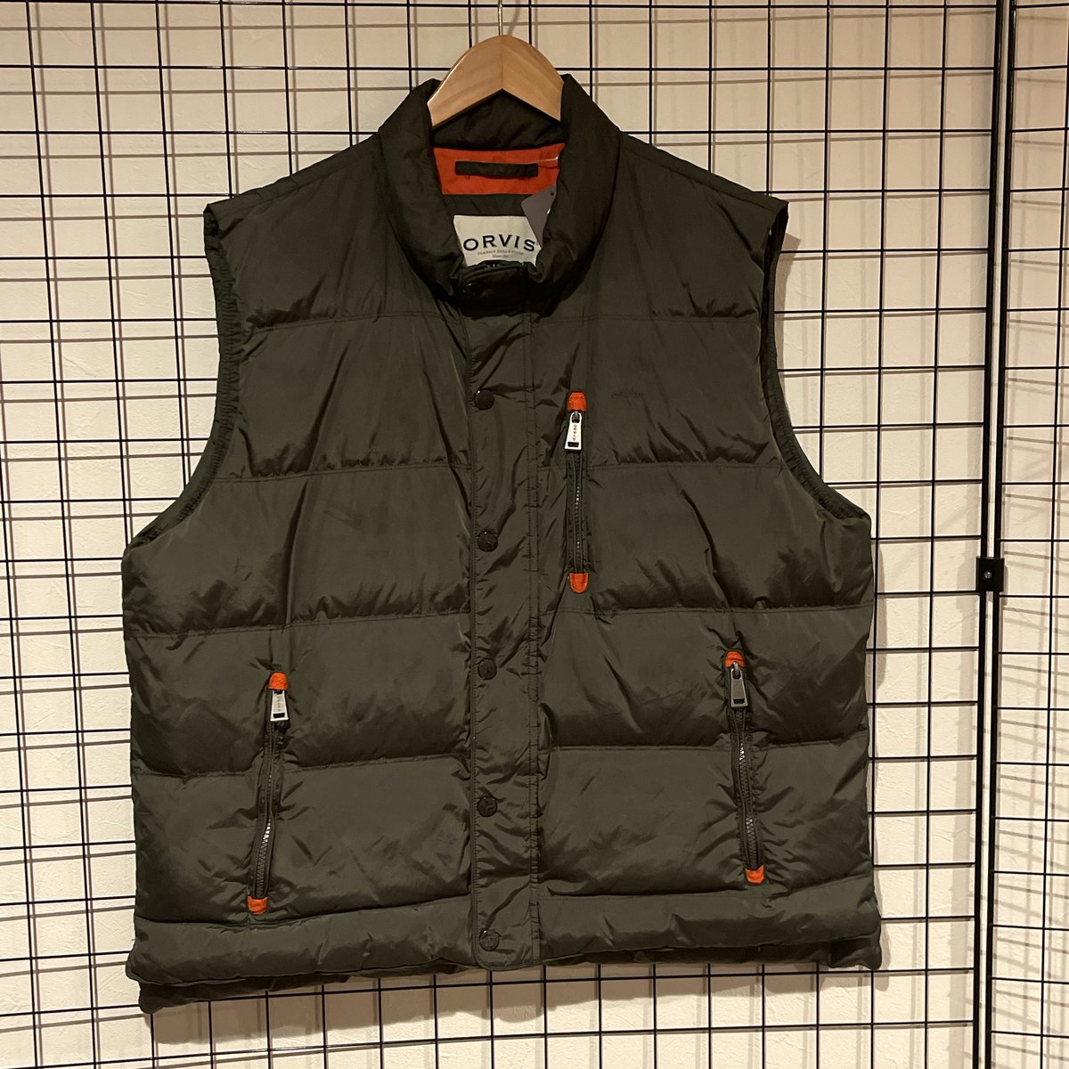 カナダ製50s 60s orvis オービスダウンベストリバーシブル