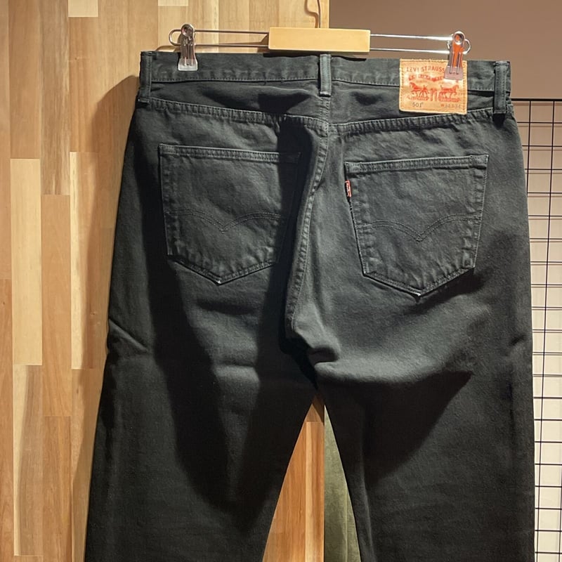 Levi's 501 ブラック デニムパンツ W34 L34 | 古着屋Quest ■LEVI'S リーバイス 501 オリジナルフィット■ ブラックデニム w34