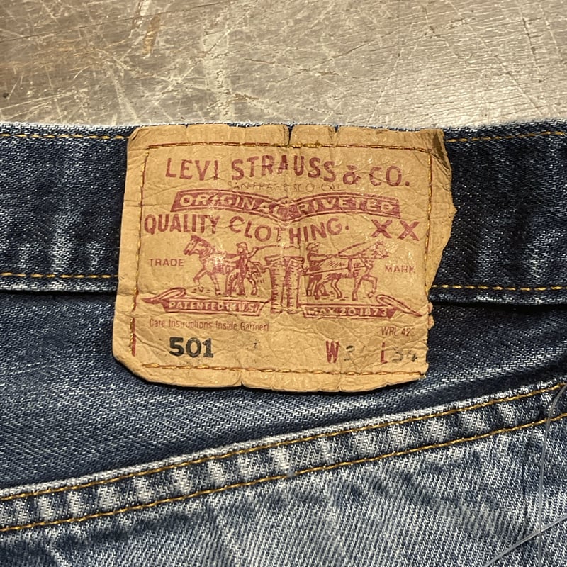 00s Levi's 501 ユーロリーバイス デニム カットオフ ショートパンツ