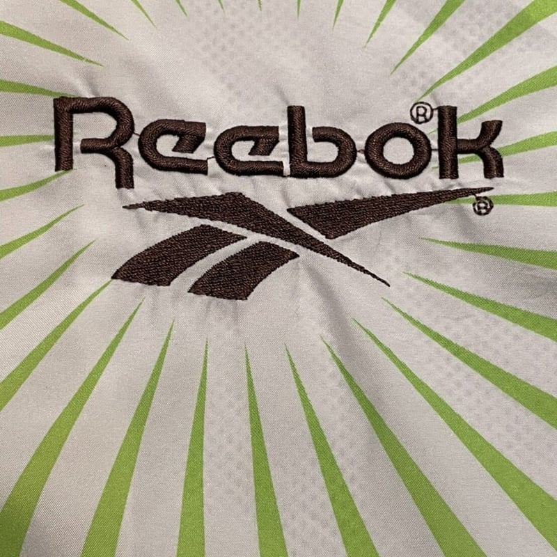 Reebok 90's ベクターロゴ 刺繍 ナイロンジャケット | 古着屋Quest