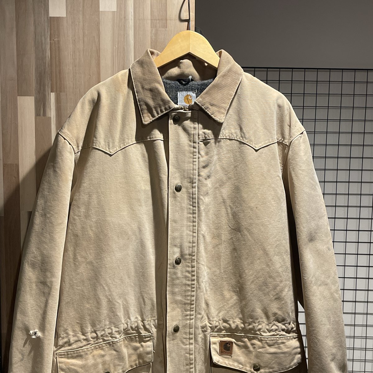 Carhartt カーハート ウエスタンヨーク ダックジャケット C52WET