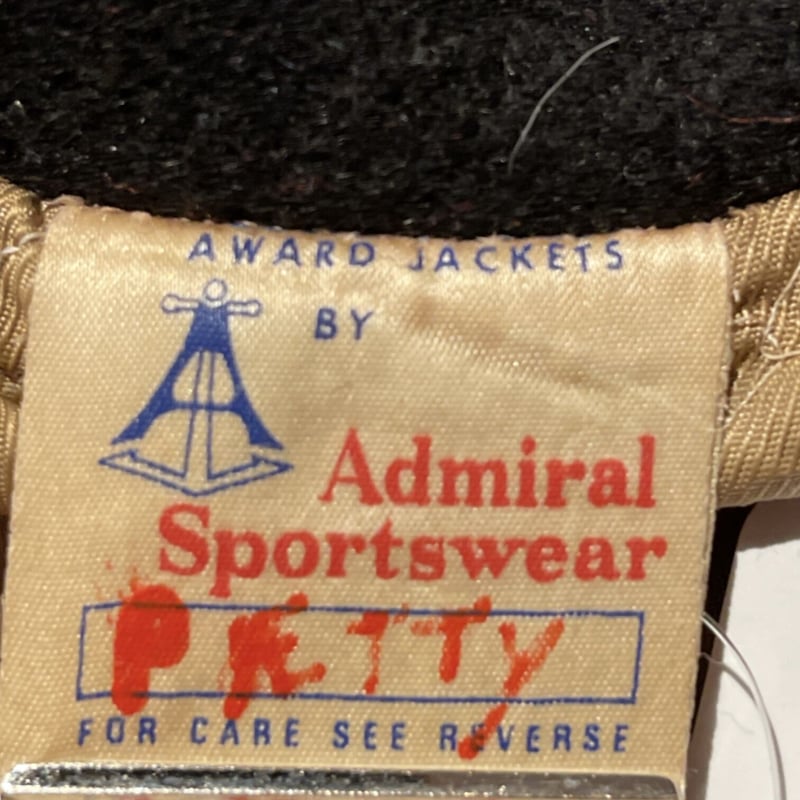 70s Admiral Sportswear アドミラルスポーツウェア セーラーカラー  
