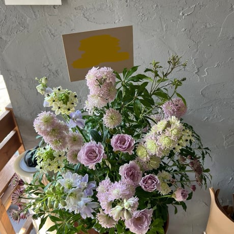 【札幌市外で北海道内のお届け】お祝いアレンジメント