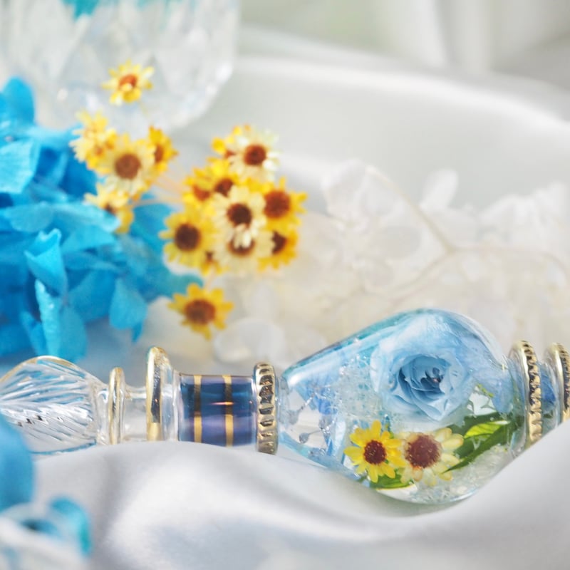 ◯「夏空ひまわり」 | シュト flower art glass