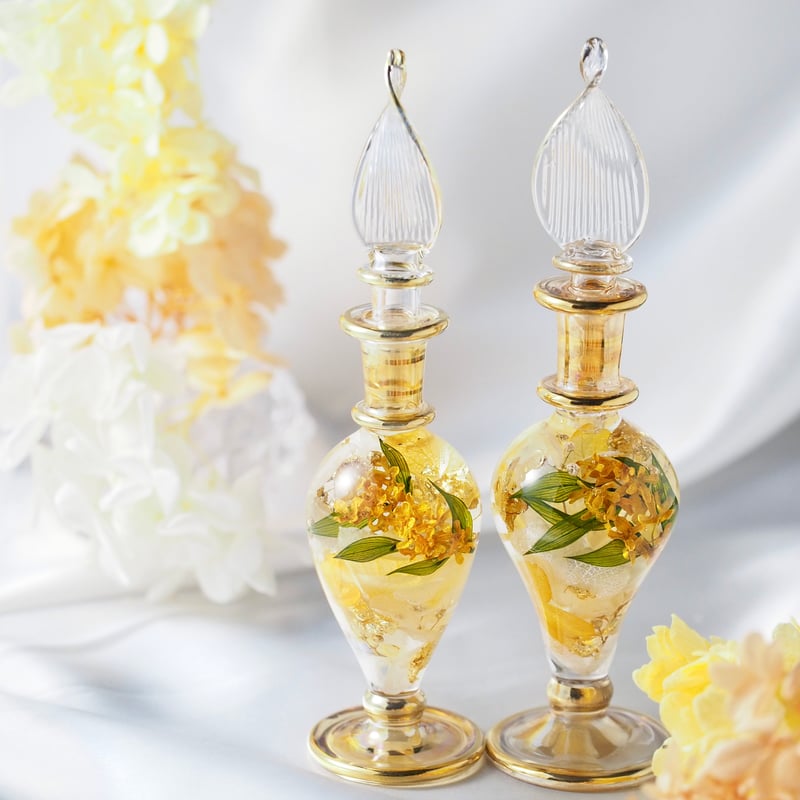 ◯秋限定「金木犀」 | シュト flower art glass