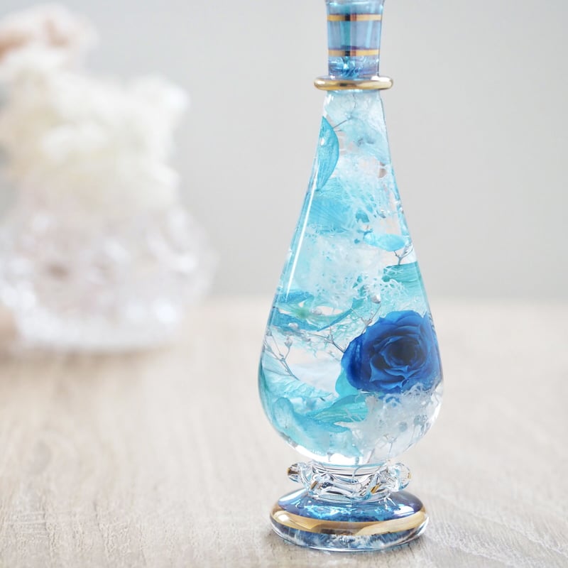 再販】夏限定❀ブルーグラス | シュト flower art glass