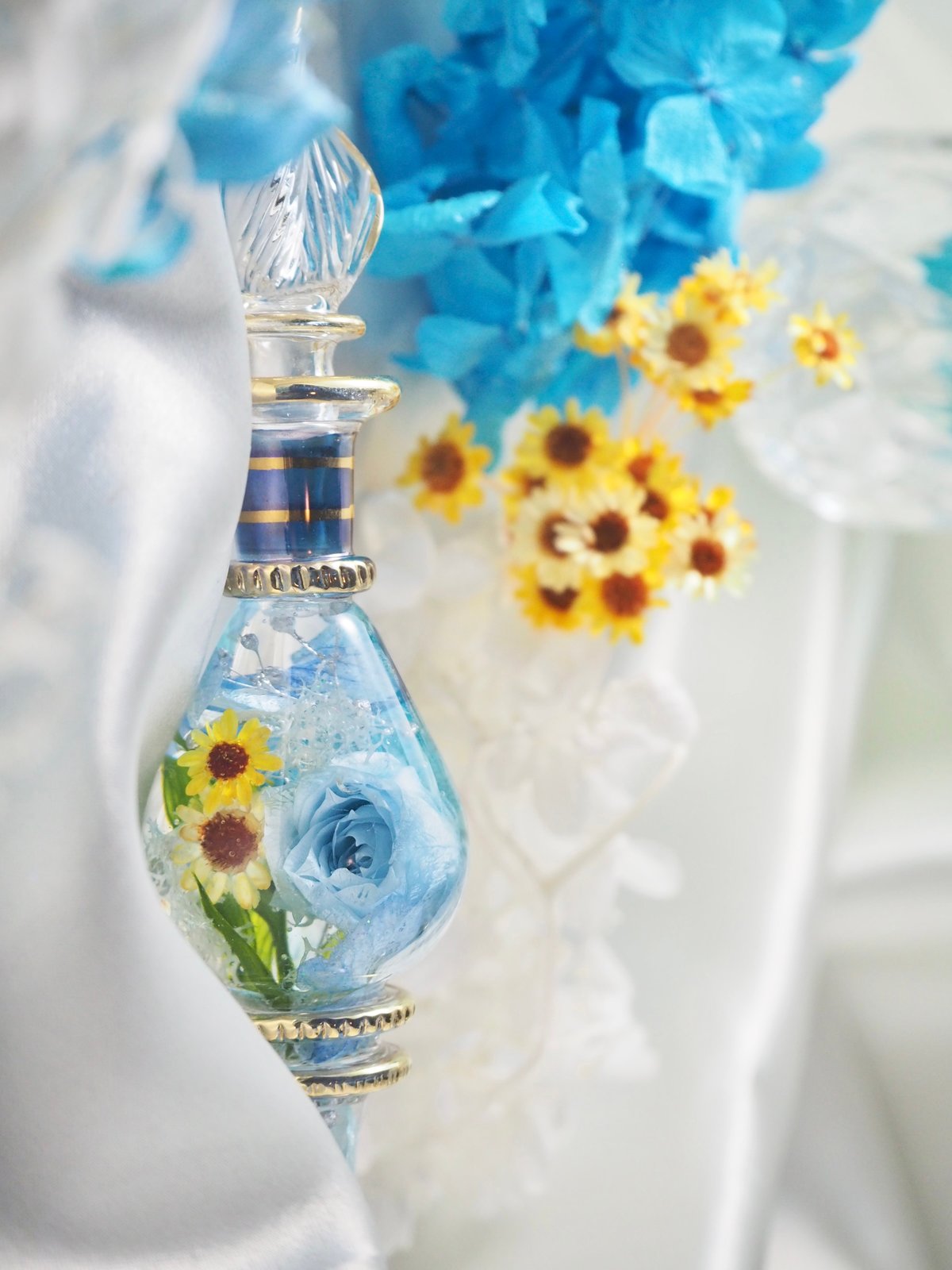 ◯夏限定「夏空ひまわり」 | シュト flower art glass