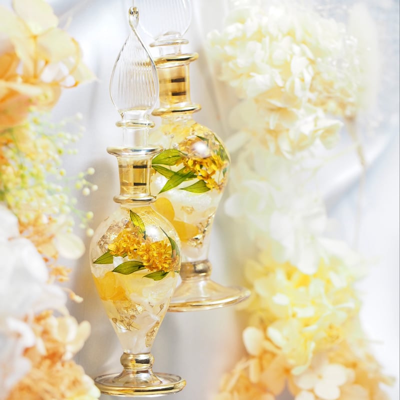 ◯秋限定「金木犀」 | シュト flower art glass