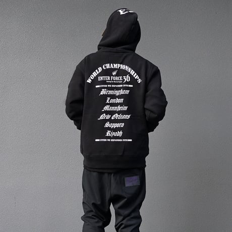 【E36APEX限定モデル】WORLD CHAMPIONSHIP LIMITED ZIP HOODIE