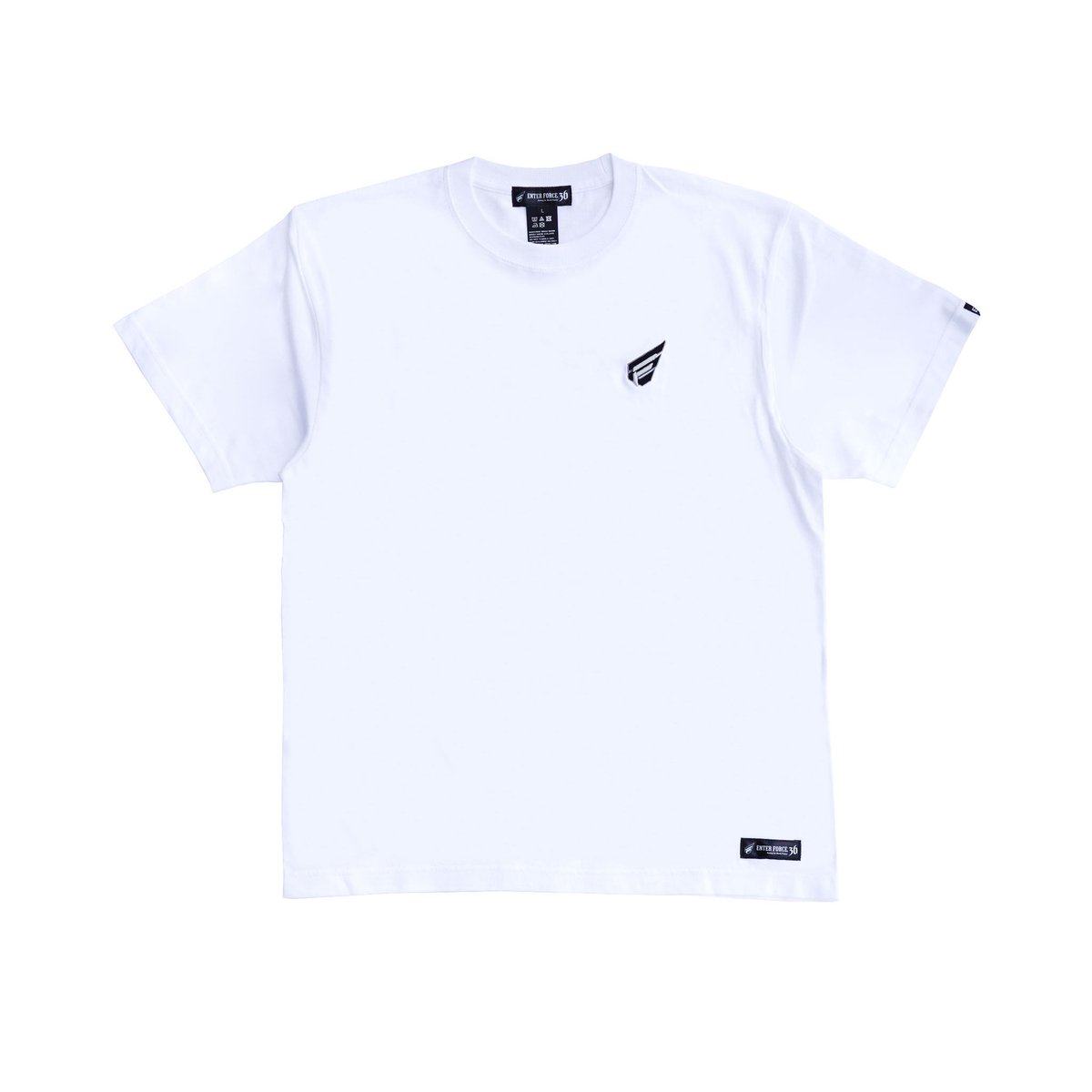 E36 刺繍ロゴTシャツ WHITE | AREA.36 E36 刺繍ロゴTシャツ WHITE | AREA.36