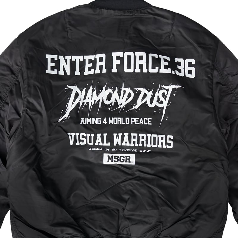 ブルゾン36かめきち☺︎様 世界大会限定モデル】E36 MA-1 / DIAMOND DUST | AREA.36