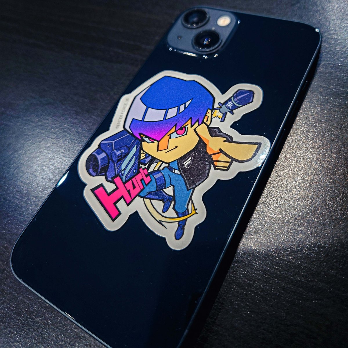 バブル期 HARTGE MAHARAJA ステッカー マーシャルロゴステッカー300mm