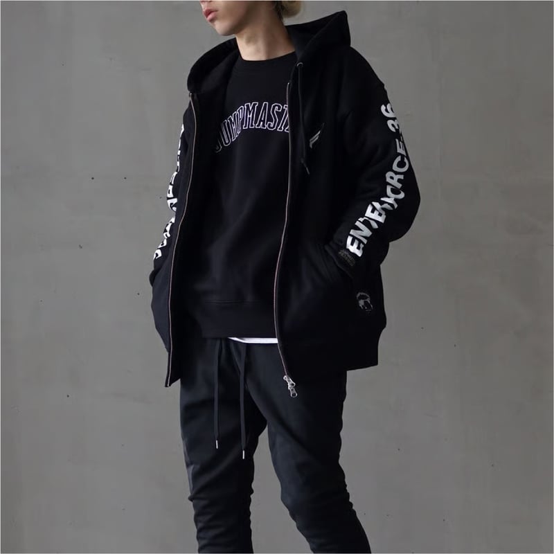 +J パーカー E36 JUMPMASTER ZIP HOODIE | AREA.36