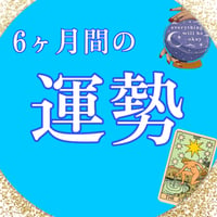 6ヶ月間の運勢♡タロット動画鑑定
