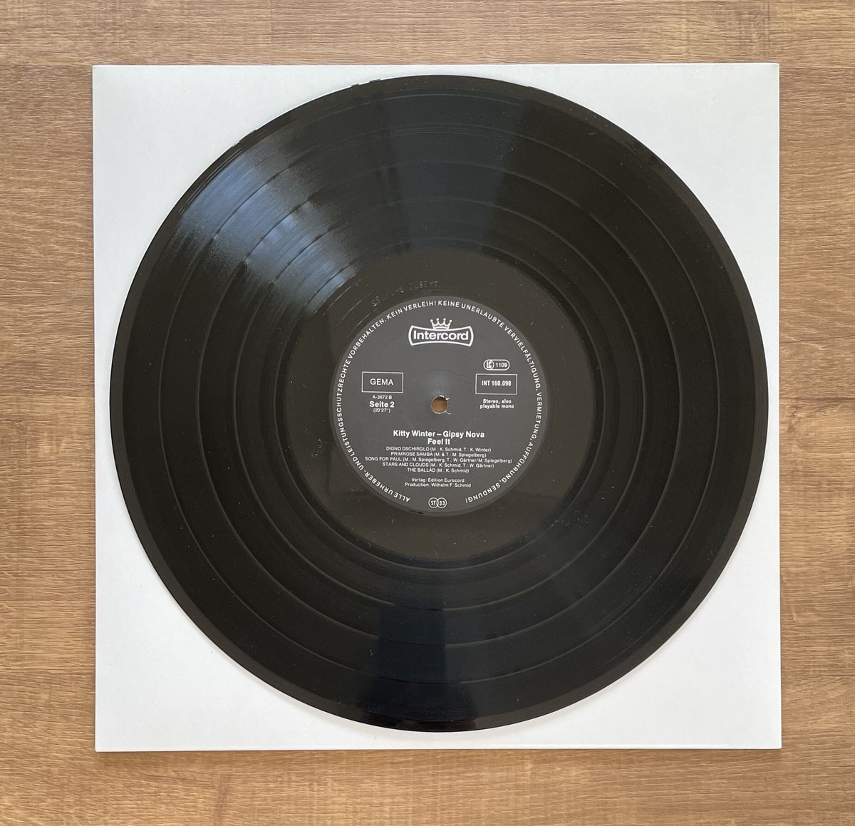 洋楽 Kitty Winter Gipsy Nova Kitty Winter Gipsy Nova Feel It NEAR MINT Intercord Vinyl LP | eBay