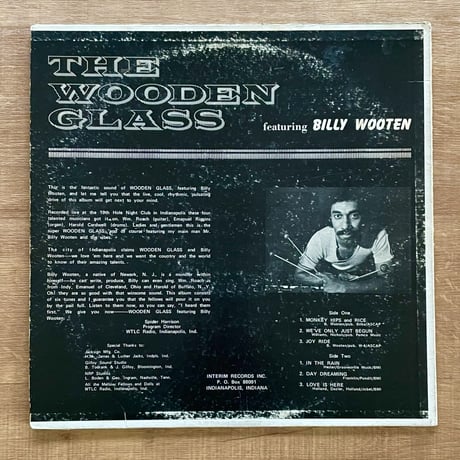 Wooden Glass Featuring Billy Wooten – Wooden Glass Recorded Live