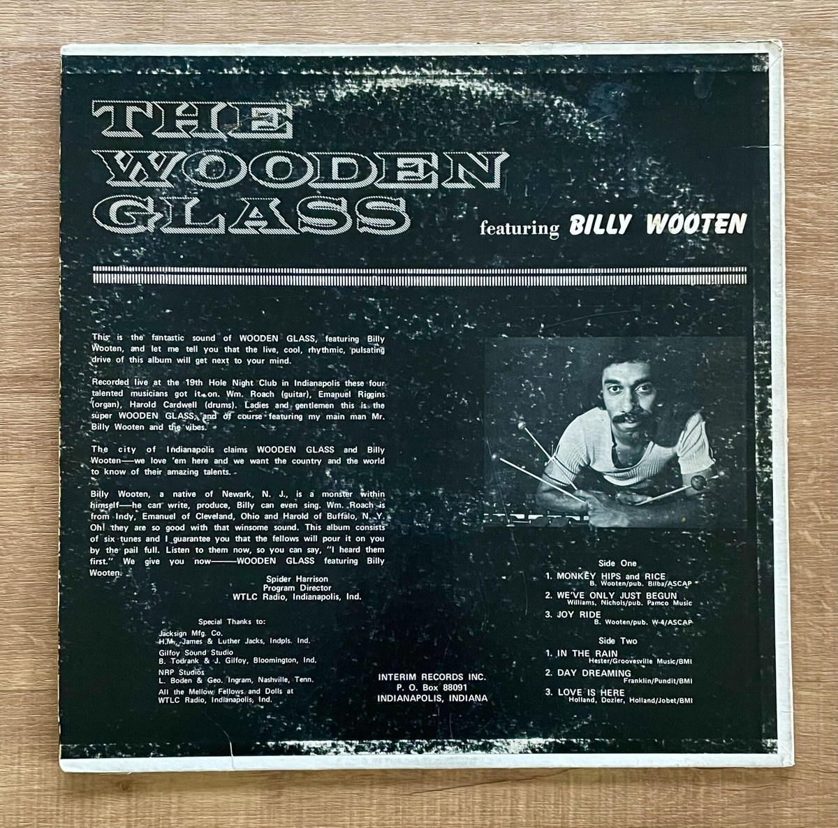 非売品 WOODEN GLASS feat. BILLY WOOTEN LIVE 非売品 WOODEN GLASS feat. BILLY WOOTEN LIVE 非売品 WOODEN GLASS