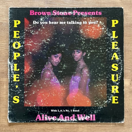 People's Pleasure With Alive And Well – Do You Hear Me Talking To You?