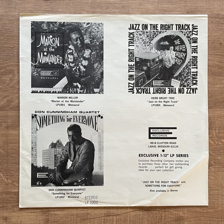 Don Cunningham Quartet – Something For Everyone