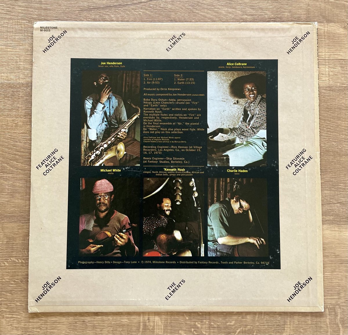 Joe Henderson Featuring Alice Coltrane – The El