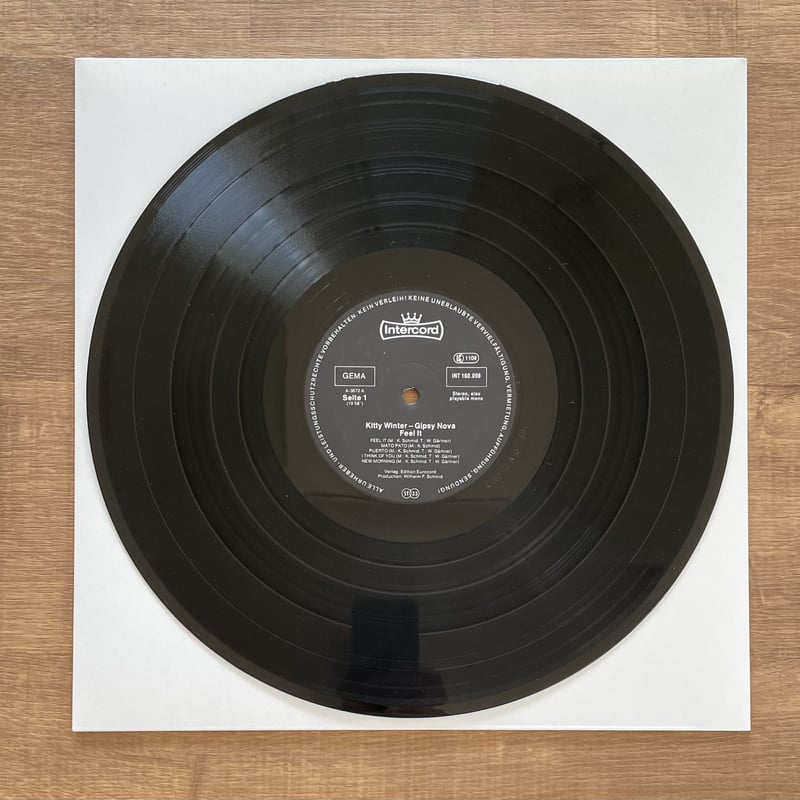 洋楽 Kitty Winter Gipsy Nova feel it Kitty Winter Gipsy Nova Feel It NEAR MINT Intercord Vinyl LP | eBay