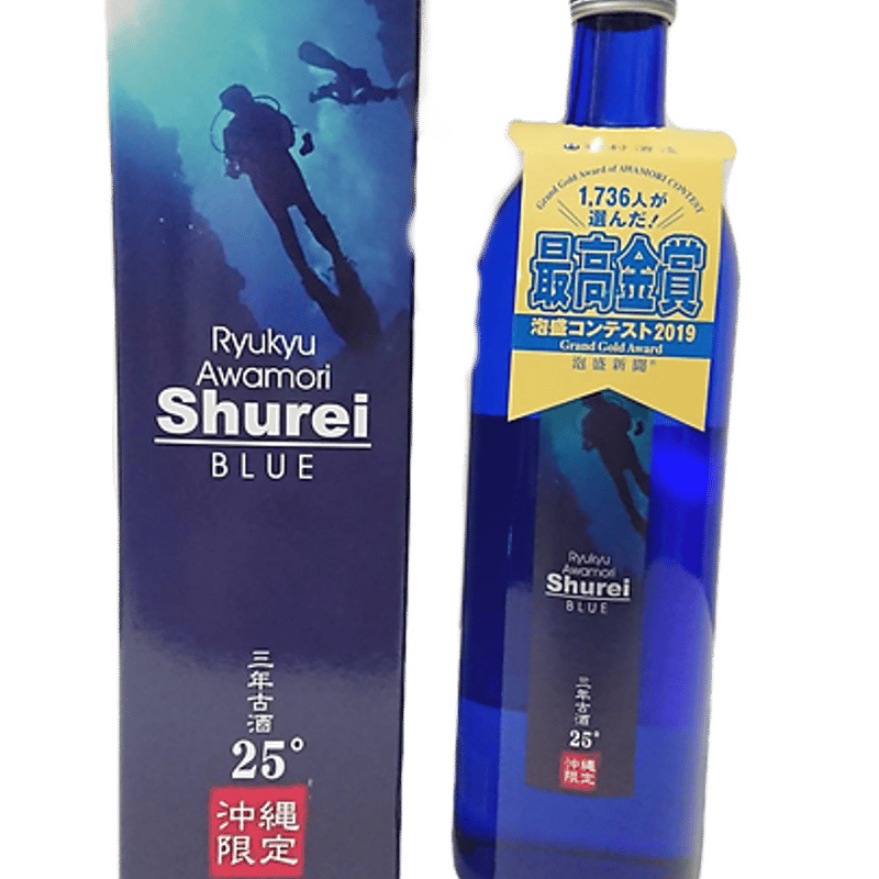 有)神村酒造 守禮BLUE 3年古酒 25度 720ml | 美ら泡盛SHOP