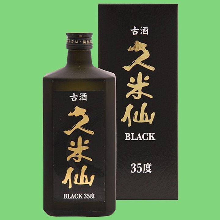 久米仙酒造(株) 久米仙 ブラック 古酒 35度 720ml | 美ら泡盛SHOP