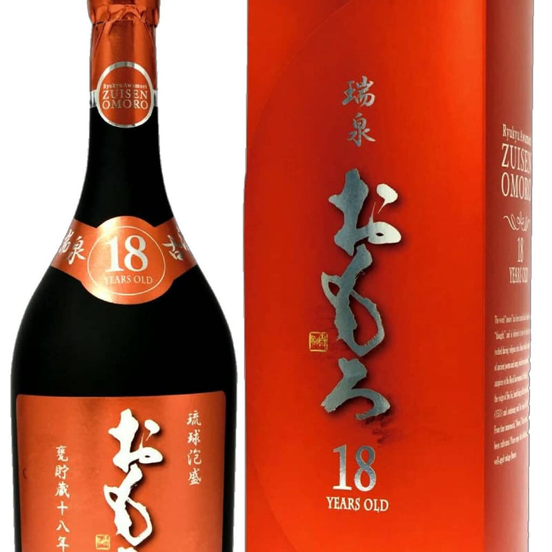瑞泉酒造(株) おもろ甕貯蔵 18年古酒 39度 720ml | 美ら泡盛SHOP