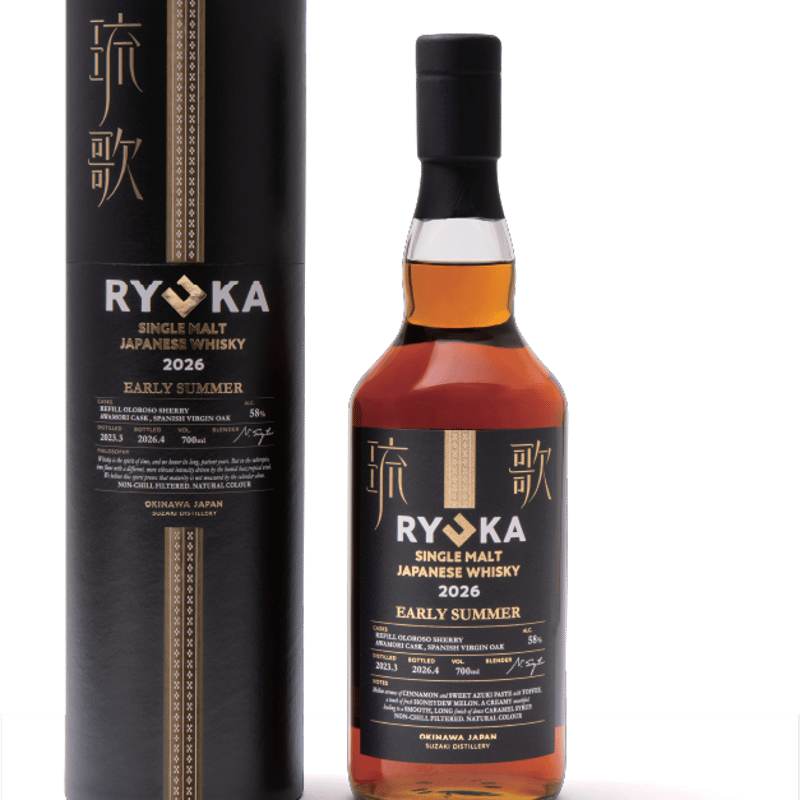 ウイスキー Ryo 新里酒造(株) 琉歌 SINGLE MALT JAPANESE WHISKY 2026 EAR