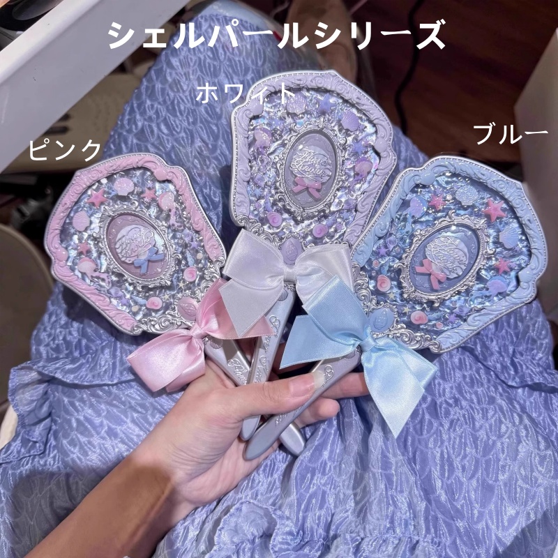 FLOWER KNOWS フラワーノーズ 鏡 手鏡 持ち運び ミラー ハンドミラー