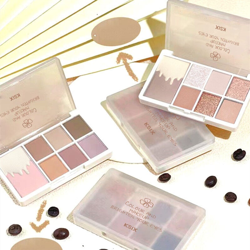 KSIX アイシャドウ 咖啡系列 七色 | CNCOSME｜中国コスメ・美容雑貨