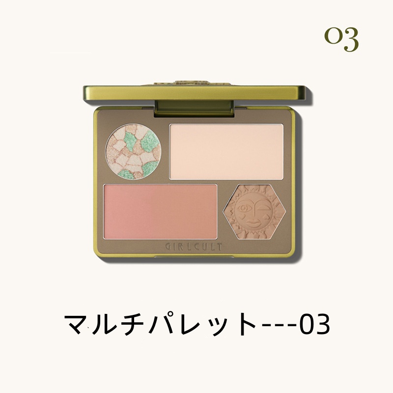 GIRLCULT ガールカルト アイシャドウ マルチパレット 四大発明