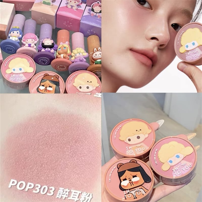 INTO YOU × POPMART 共同企画 連名 チーク リップ 泥質感 | CNCOSM