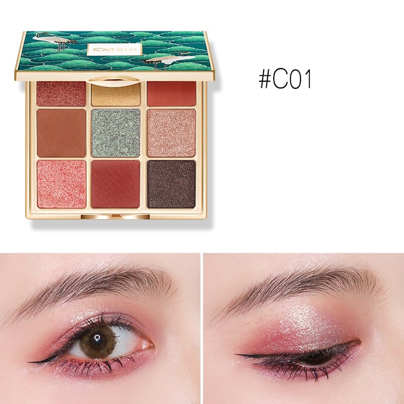 CATKIN カトキン 9色 アイシャドウパレット 浮生若夢シリーズ