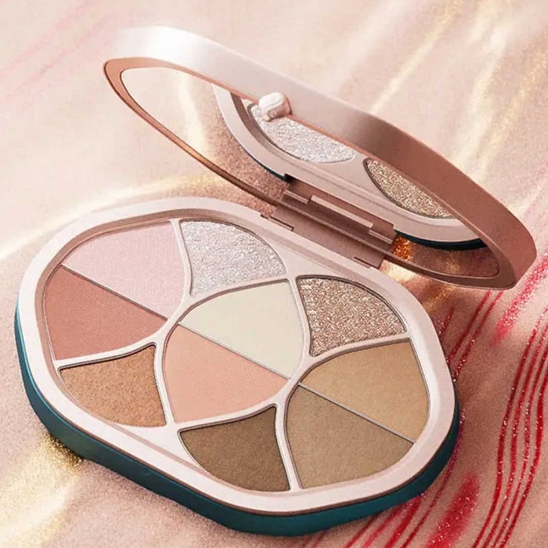 花西子 Florasis アイシャドウパレット 10色 発色自然 初心者向け 花色