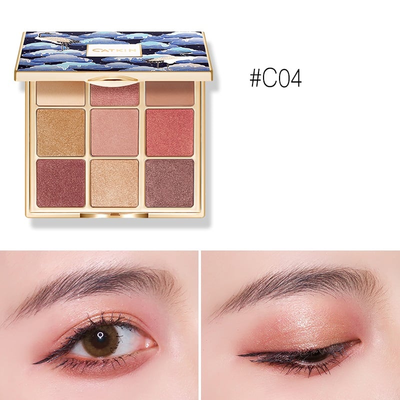 CATKIN カトキン 9色 アイシャドウパレット 浮生若夢シリーズ アイ