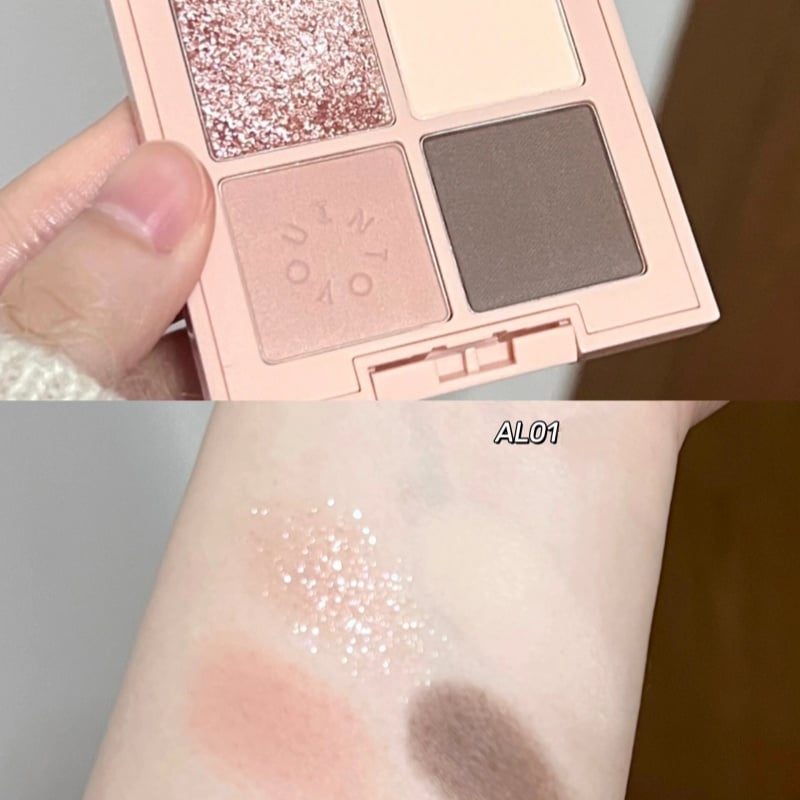 モントゥトゥユピィ アイシャドウパレット INTO YOU 4色 アイシャドウ アイシャドウパレット 「四事花火