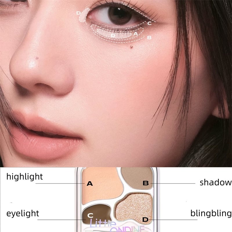 Little Ondine リトルオンディーヌ 涙袋パレット アイシャドウ マルチ