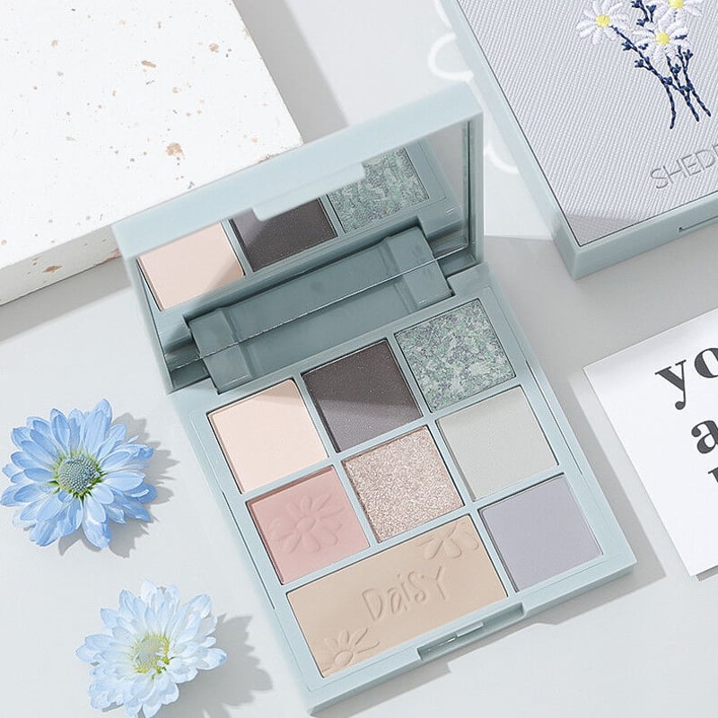 SHEDELLA デイジー/チューリップ 刺繡 アイシャドウ 8色 | CNCOSME