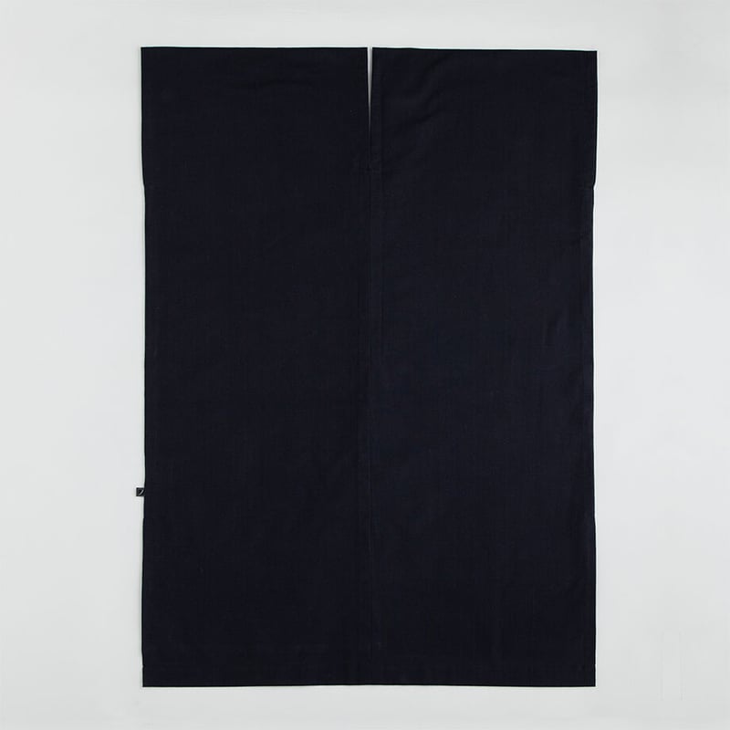 和晒のカレンシャツ ロング｜ブラック | くらす和晒（わざらし）｜洗っ