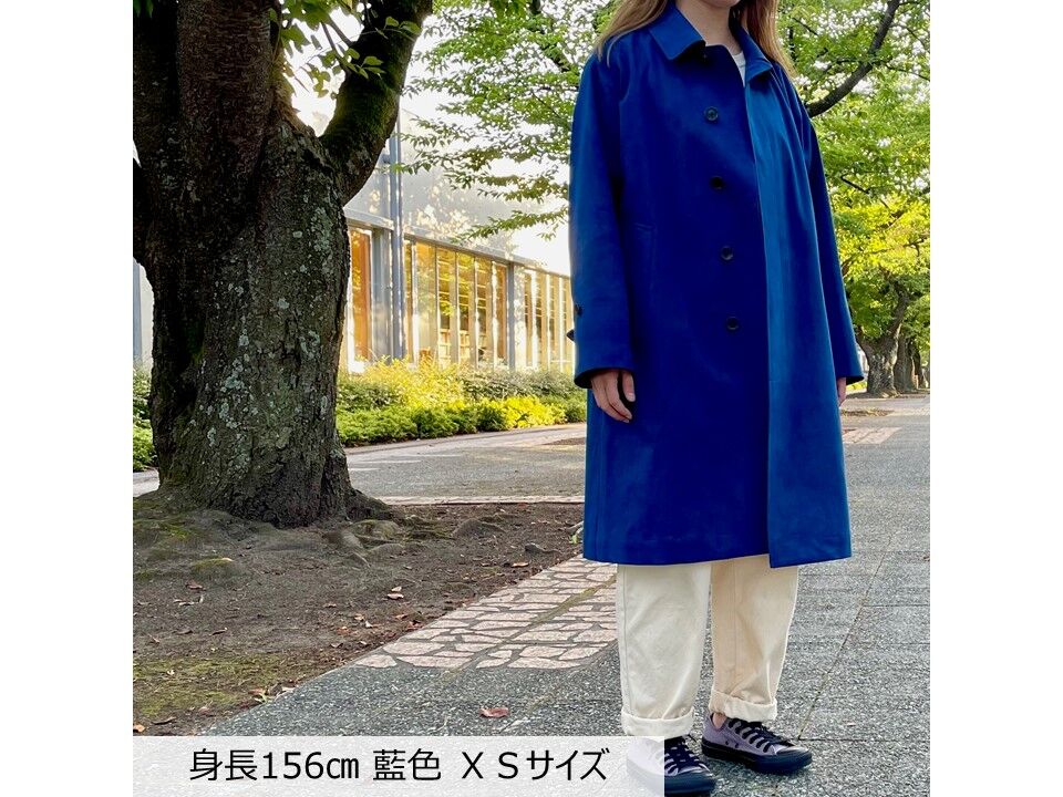 kaval フィッシュテールロングコート　藍染 original