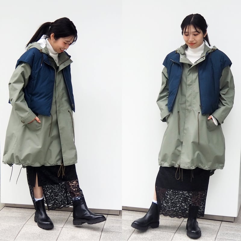 高耐候モッズコート＆本藍染ベスト」 | SANYOSEWING STORE