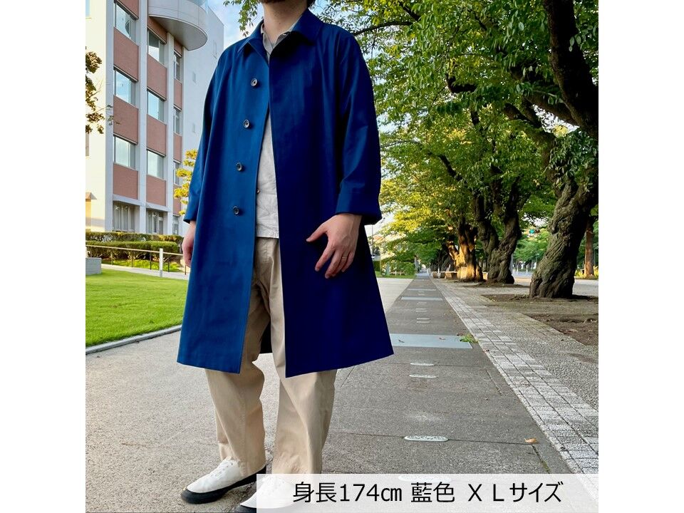 次回受付調整中】SANYOSEWING×あおもり藍「本藍染コート」 | SANYOSEWIN...