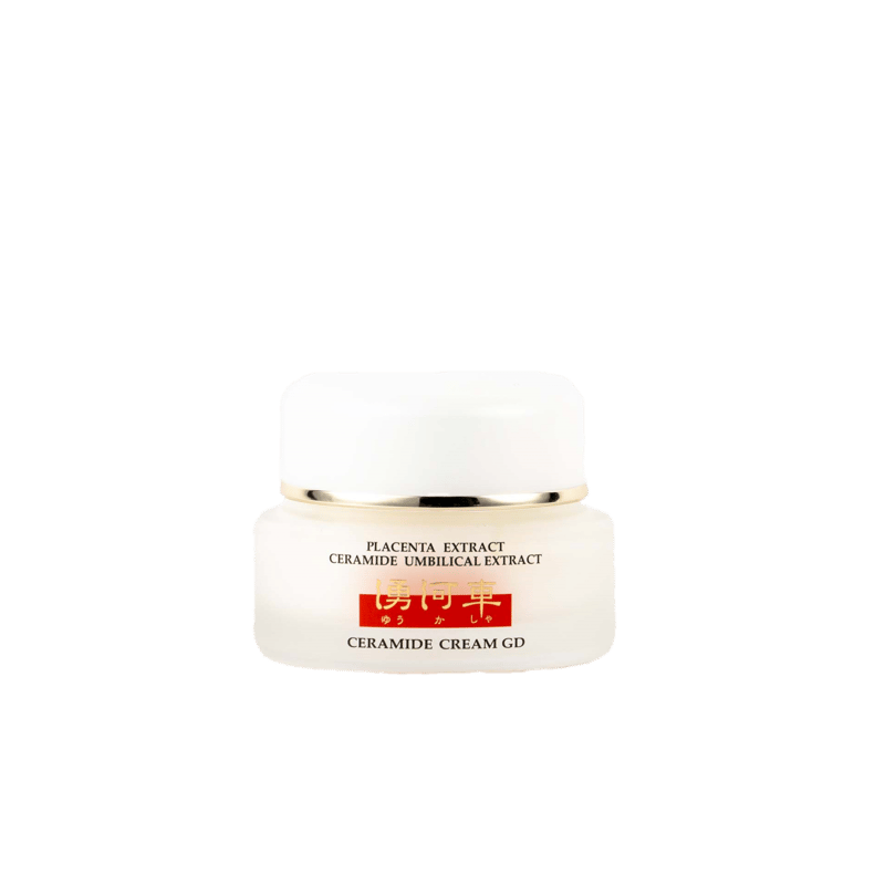 日本製 湧河車 セラミドクリームGD 30g PLACENTA プラセンタ 湧河車